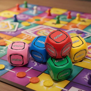 <span class=keywords><strong>Dés</strong></span> en mousse EVA personnalisés de haute qualité, écologiques, grands, polyédriques, jouets souples <span class=keywords><strong>avec</strong></span> logo - Product Image 6