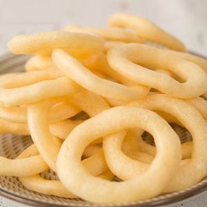 40g de Aperitivo <span class=keywords><strong>Coreano</strong></span> Nong Shim con Sabor a <span class=keywords><strong>Pollo</strong></span> Asado, Aros de Cebolla, Papas Fritas, Alimentos Inflados - Product Image 6