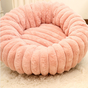 Hochwertiges, umweltfreundliches, weiches und warmes Katzenbett-Höhle aus Cord-Material für Katzen und Hunde - Product Image 3