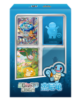 Coffret Cadeau Premium Original Partner Bulbasaur Charmander Squirtle 151 Cartes Pokémon TCG en Chinois Simplifié