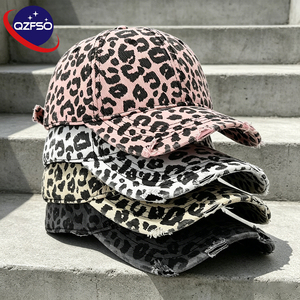 QZFSO Fashionable 3D Embroidered Logo High Quality Custom Embroidery Logo Daily Casual Streetwear 6 Panel Women's Men's Baseball - Product Image 1