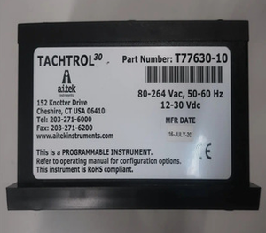 Sensor de Velocidad Magnético AI-Tek T77630-10 de 10V - Sonda de 10mm, IP67 - Monitoreo de Motores en Automatización Industrial - Product Image 5