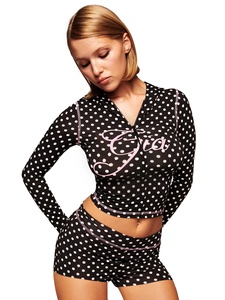 Nuovi Completi Trendy da Donna: Giacca Corta con Cappuccio Stampata e Pantaloncini, Set Casual a Due Pezzi, <span class=keywords><strong>Abbigliamento</strong></span> Femminile - Product Image 5