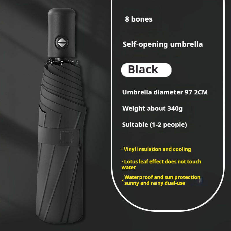 Parapluie automatique 8K (noir)