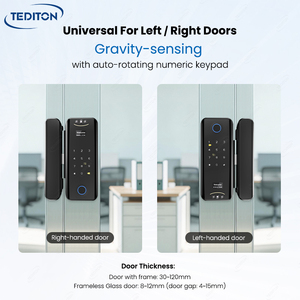 ระบบจดจำใบหน้าอัจฉริยะ ล็อคประตูสำนักงาน รองรับ <span class=keywords><strong>WiFi</strong></span>  ปลดล็อคด้วยลายนิ้วมือ รหัสผ่าน  เข้าถึงข้อมูลผ่านคลาวด์  จัดเก็บข้อมูลบนคลาวด์  ประตูกระจก - Product Image 3