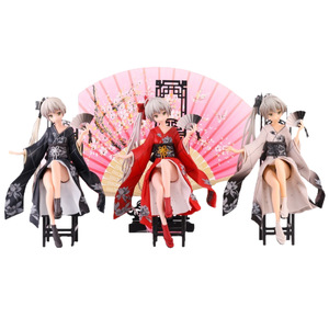 ฟิกเกอร์สาวแฟนคลับชุดกิโมโนสไตล์ญี่ปุ่น ขายส่ง ฟิกเกอร์ Qiongmei PVC ดาบพิฆาตอสูร คิเมทสึ โนะ ไยบะ แบบ 2D - Product Image 5