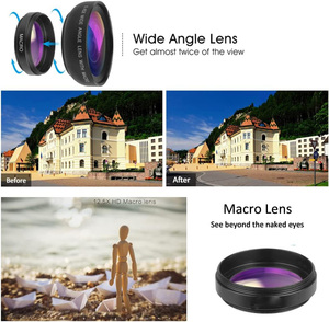 Lente de Cámara para Teléfono Móvil 2 en 1, Gran Angular y Macro de 0.45X - Product Image 2