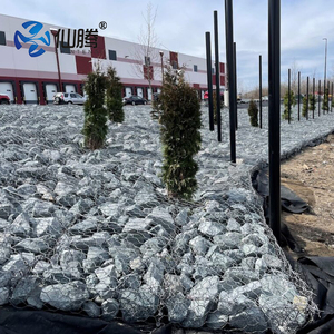 Bán nóng tiêu chuẩn cao mạ kẽm dây sắt lưới gabion boxprecision gabion Tường Lồng dệt mạ kẽm PVC gabion - Product Image 4