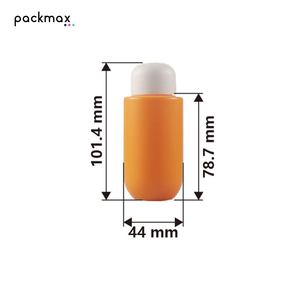 Botella de Loción de 100 ml, Forma Cilíndrica, Material de Felpa PE, con Pulverizador, Envase Personalizado para Champú, Embalaje Transfronterizo - Product Image 3
