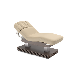 DHF Verstellbare Elektrische Massageliege und Kosmetikstuhl aus Holz für Spa-Behandlungen, Wohnzimmer oder Schlafzimmer - Product Image 5