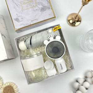 Regalo de Cumpleaños Personalizado, Set de Productos de Oficina Promocionales de Acero Inoxidable, Regalo Genial para Novia, Humidificador, Paraguas, Termo, Taza - Product Image 5