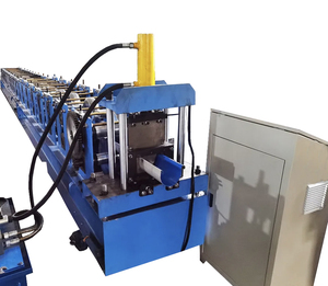 Machine de formage à froid de gouttières métalliques portables de haute qualité avec moteur à roulement à billes pour pliage sans soudure - Product Image 2