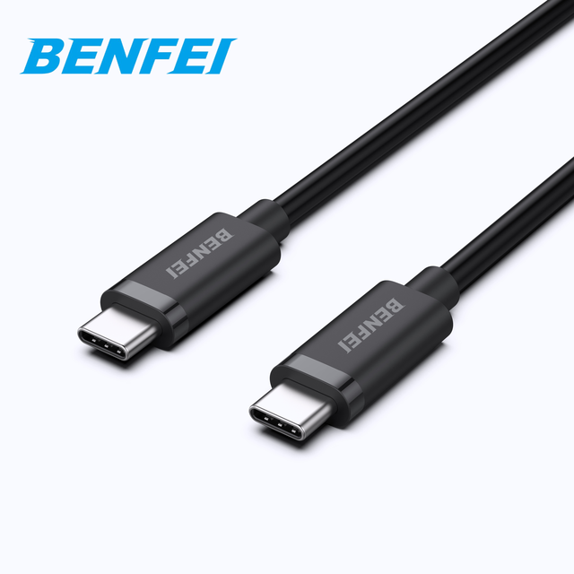 Wholesale BENFEI 20W 2 Meter USB-C USB-C Charging Cable 3A Fast Charging TPE/PVC Jacket Foil Shielding Nickel Plated Power Bank