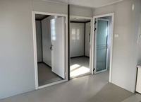 Maison conteneur préfabriquée mobile et extensible à montage rapide, 40 pieds ou 20 pieds, type logement annexe, 2, 3, 4 ou 5 chambres, transportable