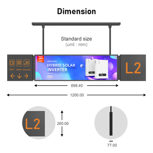 Mwe chỉ dẫn dẫn signage 49 inch LCD Bar kỹ thuật số biển TREO LCD thanh Màn hình - Product Image 4