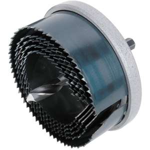 เลื่อยเจาะรู hss 5ใบขนาด60/95มม. 8X33มม. สำหรับเครื่องมืออเนกประสงค์ทำจากไม้พลาสติกทำจากไม้ - Product Image 1