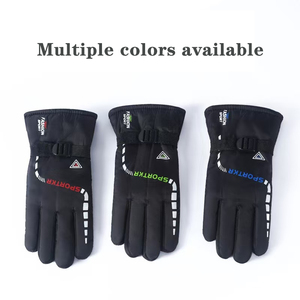 Venta al por mayor de guantes de deportes de invierno con logotipo personalizado a prueba de viento y guantes impermeables de poliéster para esquí y snowboard gran oferta con logotipo personalizado - Product Image 5