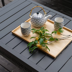 Nouveau design nordique Ensemble de cour de luxe pour jardin extérieur Mobilier d'extérieur Ensemble de canapés - Product Image 4