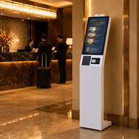 Kiosques de paiement TouchWo blanc/noir 15,6 pouces, kiosque de commande automatique 21,5 pouces, kiosque numérique, kiosque à écran tactile 32 pouces, kiosque numérique