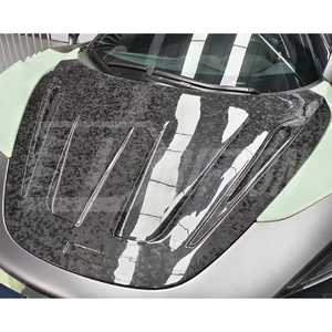 Tapa delantera de fibra de carbono seca estilo MSY para capó de McLaren 720S - Product Image 3