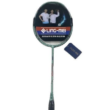 LING-MEI R680 Factory Price Shuttlecock Racket High Modulus Graphite Badminton Racket