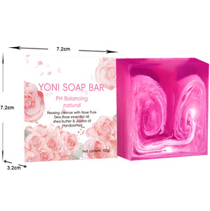 Barra de limpieza Yoni Natural hecha a mano, control de olor vegano, hidratación para mujeres, jabón femenino equilibrado con PH - Product Image 4