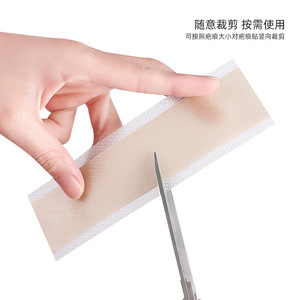 แผ่นซิลิโคนเจลปิดแผล 4 ซม.*1.5 ม. แบบใส กันน้ำ ระบายอากาศได้ดี สำหรับดูแลรอยแผลหลังผ่าตัด เหมาะกับทุกสภาพผิว - Product Image 4