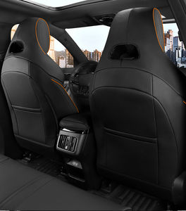 Fundas de Asiento de Coche Delanteras/Traseras de Cuero Songplus Personalizadas de Lujo Ecológicas de Alta Calidad, Juego Completo para BYD Song Plus 2023-2025 - Product Image 6