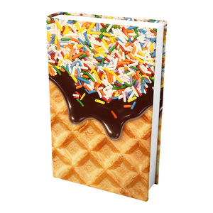 Elastic Fabric Book Cover Printed Stretchable Protective Cover For Notebook Journal 24x36cm 18x24cm - Product Image 5