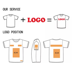 <span class=keywords><strong>T</strong></span>-shirts blancs personnalisés pour hommes à bas prix 100% coton <span class=keywords><strong>col</strong></span> en <span class=keywords><strong>v</strong></span> style décontracté d'é<span class=keywords><strong>t</strong></span>é avec logo personnalisé motif solide vente en gros - Product Image 6