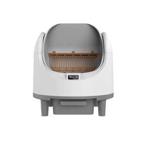 Caja de arena autolimpiable de fábrica, silenciosa, antiaplastamiento, segura para varios gatos, fácil de limpiar. - Product Image 4