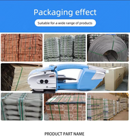 Machine d'emballage semi-automatique Yujun JD13/16 pour la fermeture de cartons avec fonction de cerclage haute vitesse
