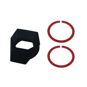 Car Ignition Switch Cover Aluminum Alloy One Button Start Dashboard <b>Accessory</b> Red Black Blue Gold - Product Image 4
