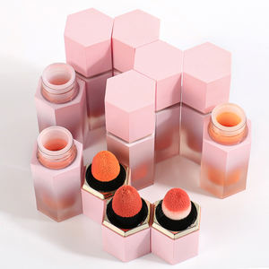 Venta al por mayor de cosméticos con logotipo personalizado de etiqueta privada rubor líquido hidratante suave rubor líquido libre de crueldad - Product Image 5