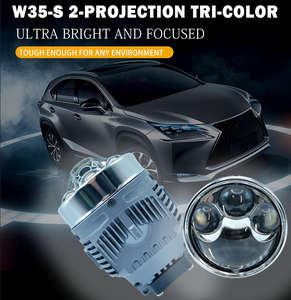 IDISON-Proyector antiniebla para TOYOTA de 8300 pulgadas, lámpara de proyección dual tricolor de 75/57w LB, control de aplicación, Ojo del diablo, 3,0 ml - Product Image 5