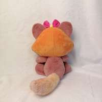 Jouets en peluche personnalisés UYEAH : chat, lapin, ours, et autres animaux en peluche avec logo d'entreprise imprimé sur les vêtements, y compris des jouets en peluche raton laveur.