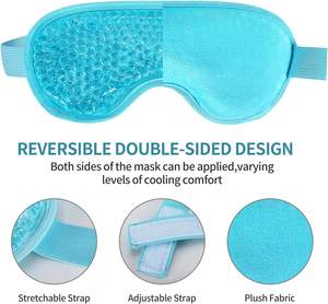 Masker Mata Gel Kompres Dingin Manik-manik Gel Masker Mata Dapat Digunakan Kembali Masker Es Pendingin untuk untuk Mata Bengkak Lingkaran Hitam Sakit Kepala Migrain - Product Image 4