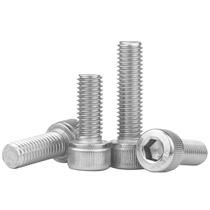 Vis à tête hexagonale DIN912, acier inoxydable A2/A4 de qualité 304/316, filetage grossier M6x8-16mm, marque Xinyi, directement de l'usine - Product Image 4