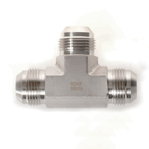 Raccord en T en acier inoxydable 316 à filetage extérieur pour eau, huile et gaz - Product Image 5