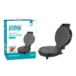 Máquina para Hacer Waffles Winning Star de 1000W, Antiadherente, Eléctrica, para Desayunos, Especificaciones Europeas (Reino Unido) - Product Image 1