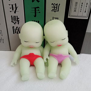 Jouet de poche portable en TPR, sensation douce et à récupération lente, poupée anti-stress amusante, cadeau de fête, vente chaude - Product Image 5