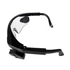 ANSI Z87.1規格適合、曇り止め加工済み歯科用安全メガネ、調節可能な目の保護ゴーグル、<span class=keywords><strong>LED</strong></span>ライト付きクリア安全メガネ - Product Image 6