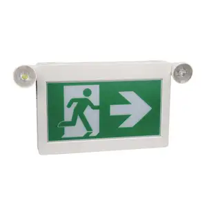 CR-7020 Csa Gehandhaafd Fire Emergency Led Running Man Exit Sign Combo