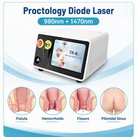 Laser de proctologie à usage médical 1470 nm, laser diode esthétique de proctologie 980 nm, laser pour sinus pilonidal