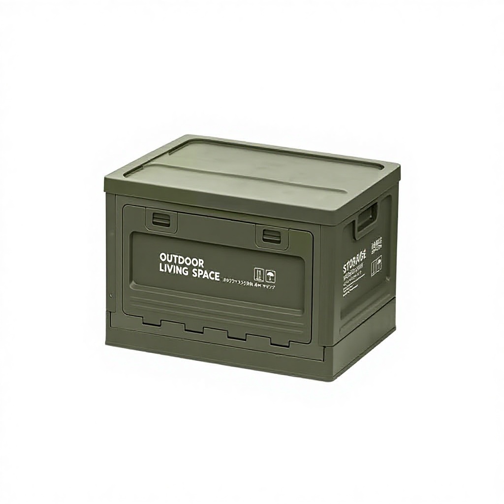 Couvercle en plastique-50L/vert