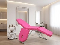 SW Massage lit de massage pliant lit de cils Spa tatouage canapé Salon de beauté civière esthétique Portable