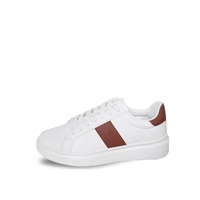 Chaussures décontractées à lacets pour hommes Itazero Stock OEM, baskets de skateboard avec coussin d'air, semelle épaisse, confortables pour la marche, mode PU