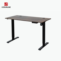 Moteur unique Table électrique réglable en hauteur Bureau debout Cadre de table pour ordinateur portable Bureau d'ordinateur ergonomique