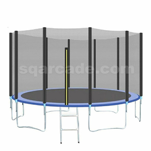 Grande 18ft al coperto per bambini e adulti trampolino parco Combo rimbalzo materiale materiale per divertimento all'aperto attrezzature miglior prezzo - Product Image 5