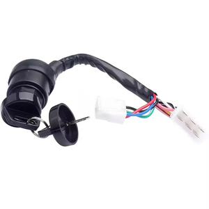 Para Yamaha Golf Cart G1 J17-82508-20, Arnés de cableado del interruptor de encendido y cerradura de puerta para motores de gasolina y eléctricos de 2 tiempos - Product Image 1